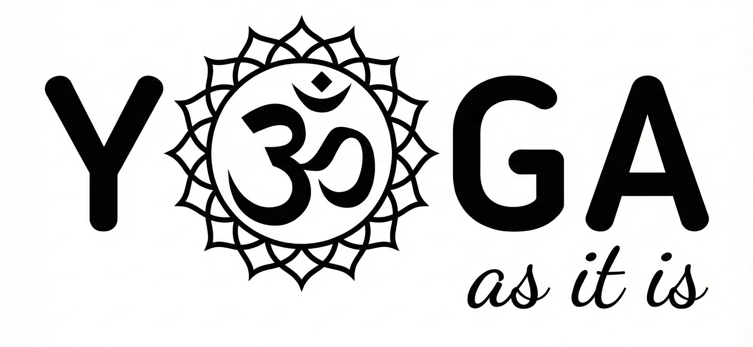 Yoga as it is Logo